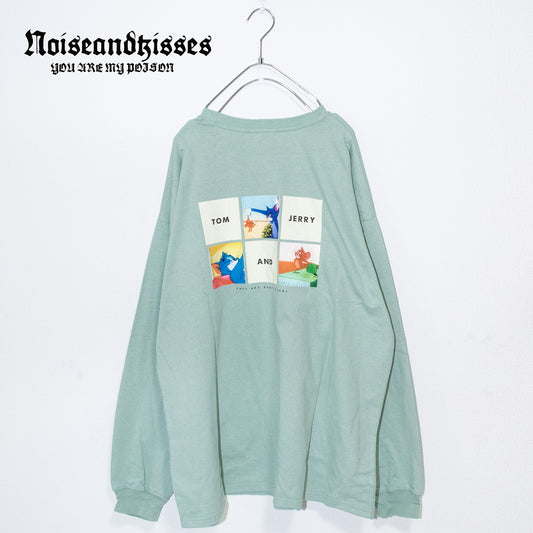 Tom And Jerry L/S T-shirt (3 color) - YOUAREMYPOISON
