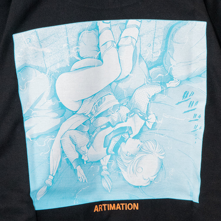 ARTIMATIONx VIDEO GIRL AI FIRST SCENE S/S T-shirt (2 color) - YOUAREMYPOISON