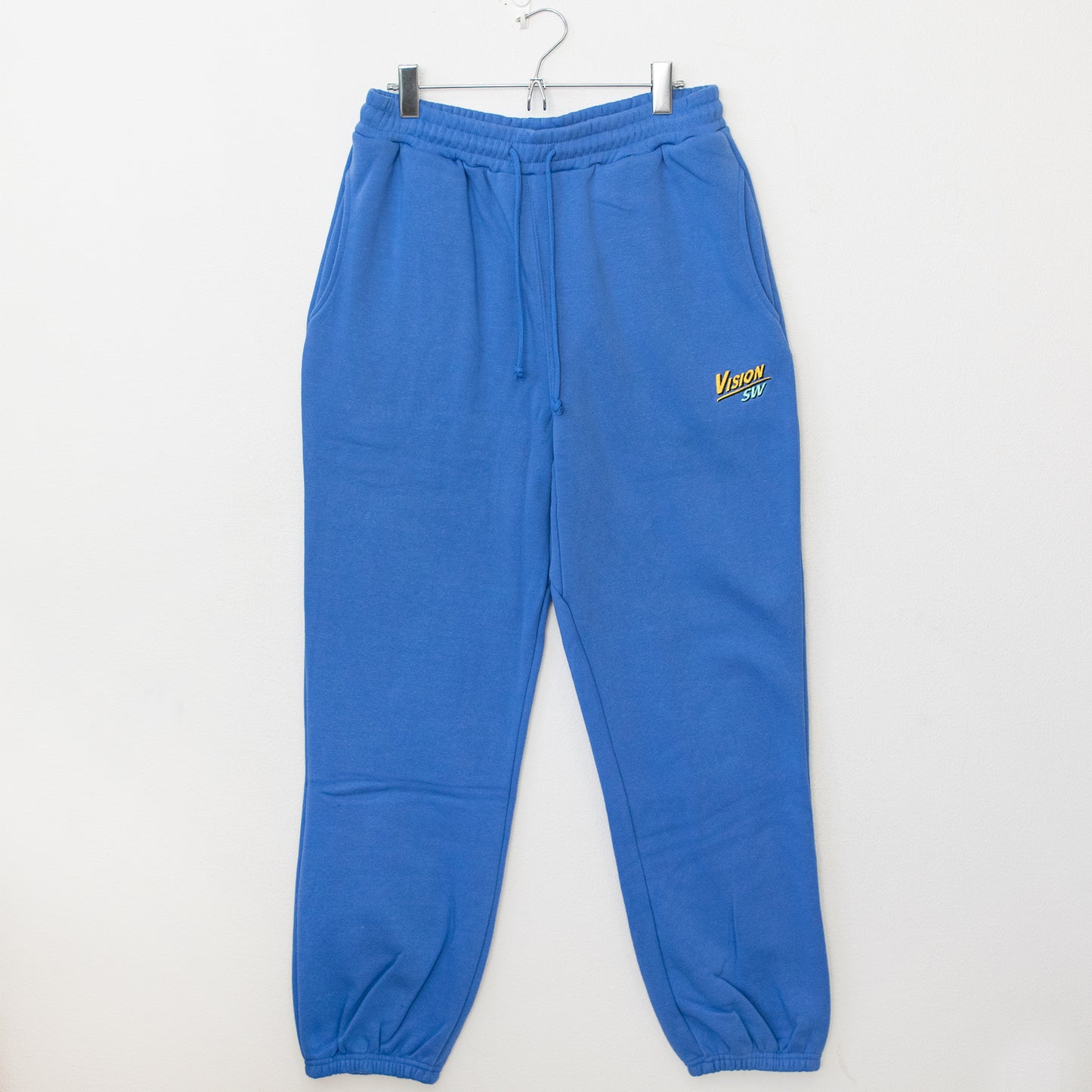 VISION STREET WEAR Logo Embroidery Sweat Pants - YOUAREMYPOISON