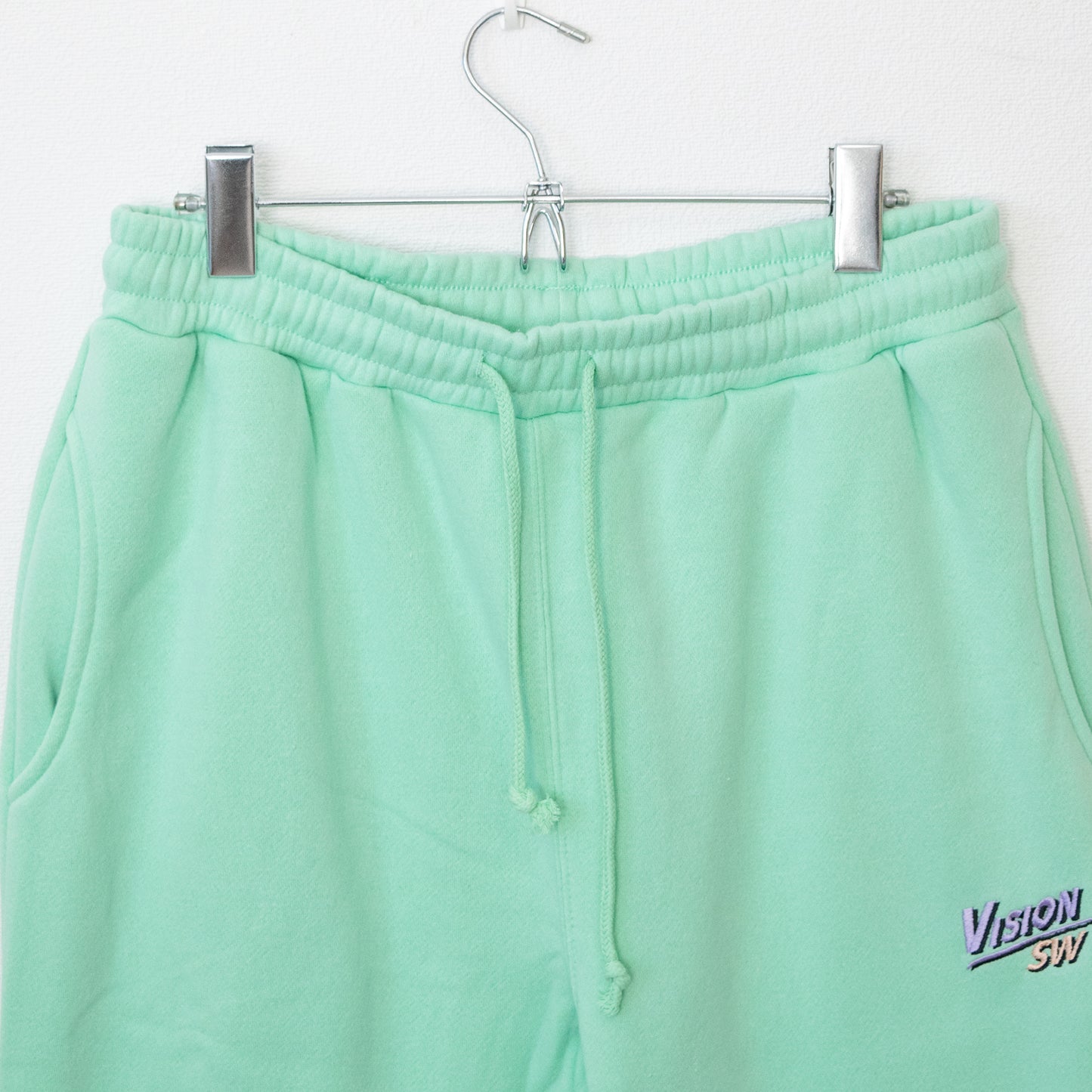 VISION STREET WEAR Logo Embroidery Sweat Pants - YOUAREMYPOISON