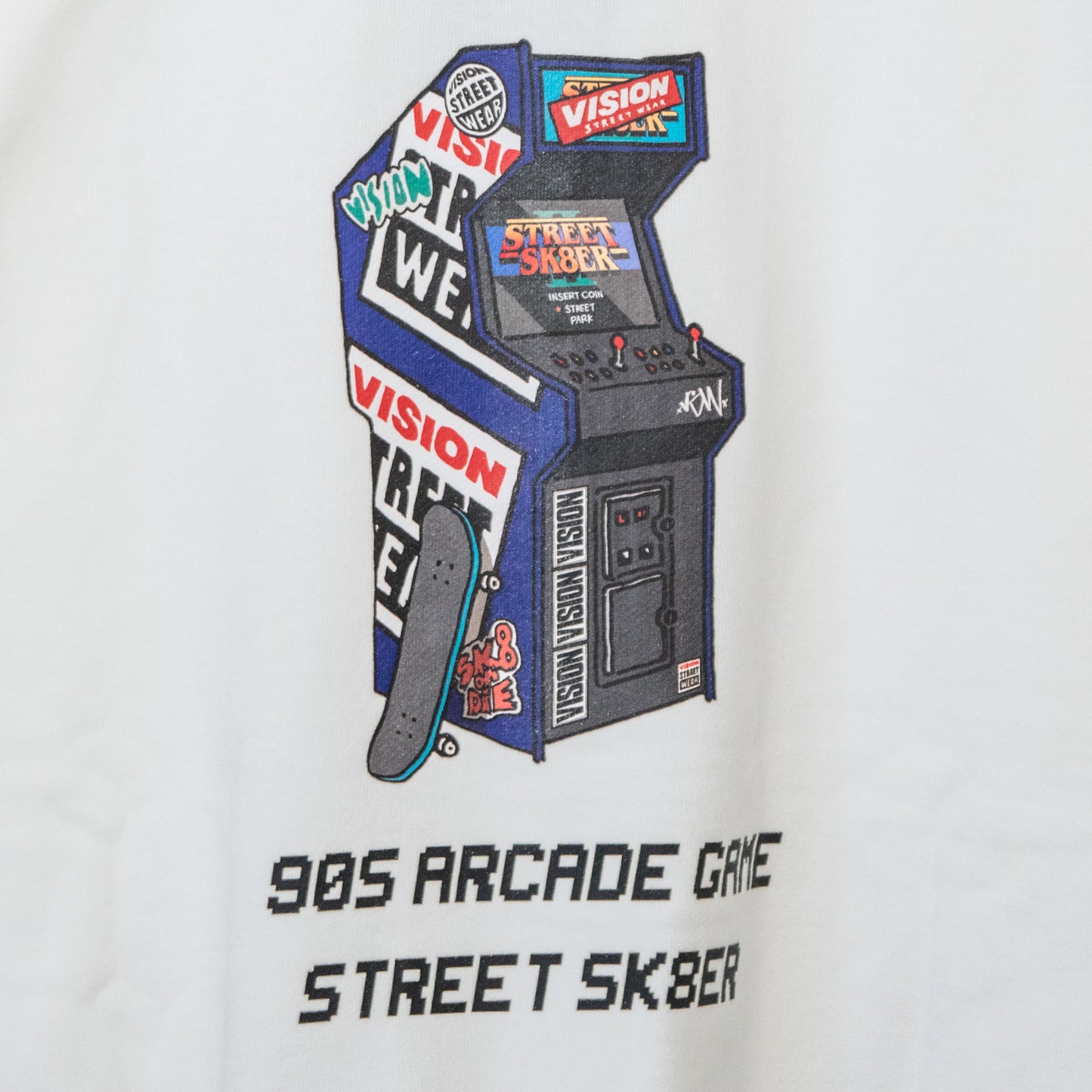VISION STREET WEAR Arcade Game L/S Sweatshirt - YOUAREMYPOISON