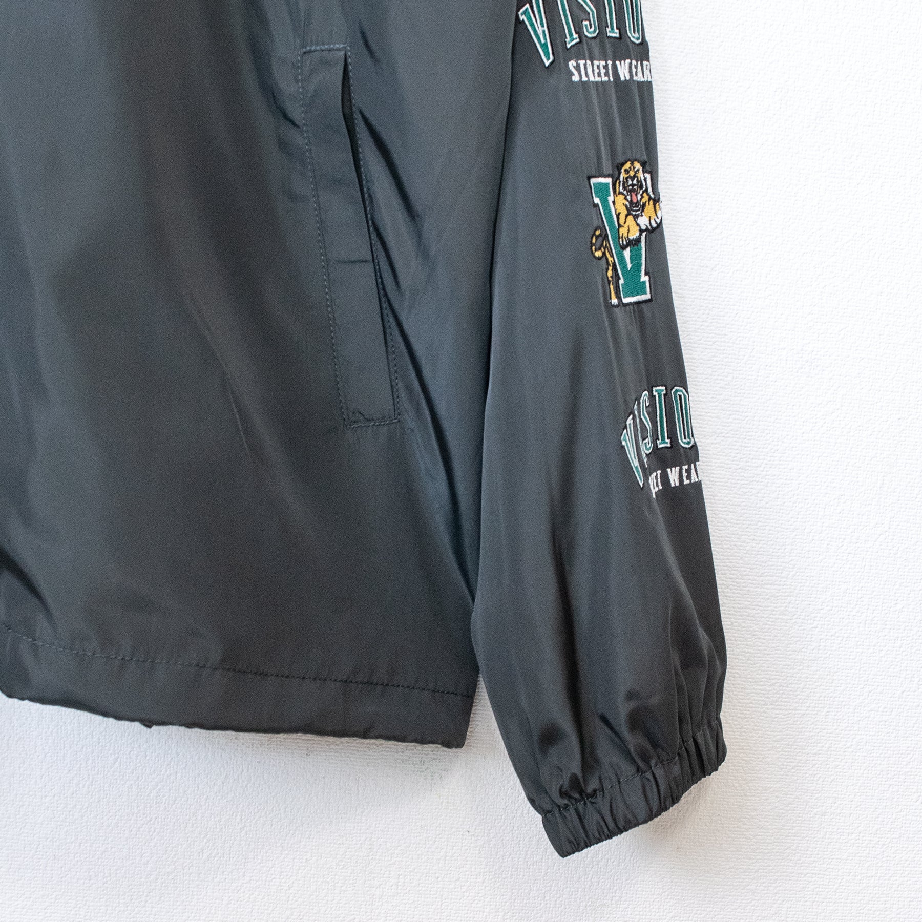 VISION STREET WEAR Embroidery Sleeve Coach Jacket – YOUAREMYPOISON