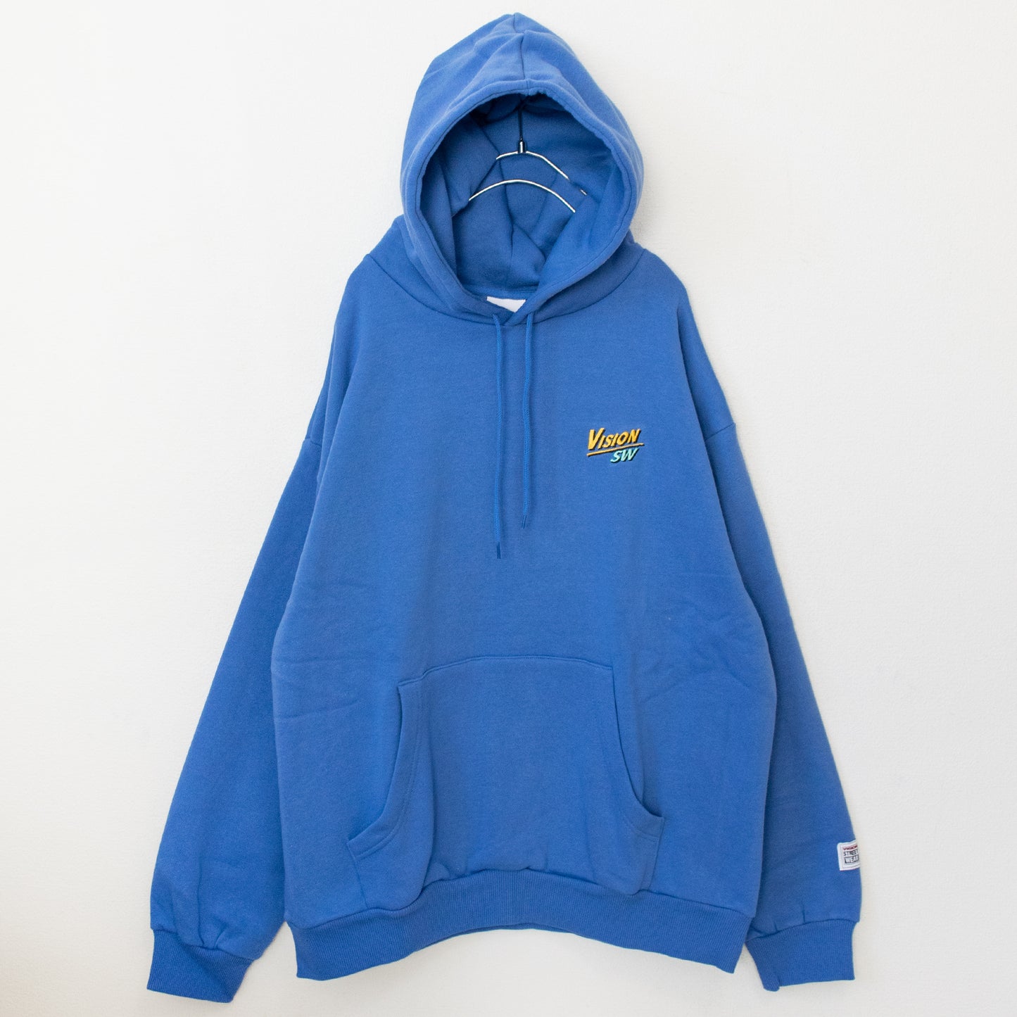 VISION STREET WEAR Point Embroidery Sweat Pullover Hoodie - YOUAREMYPOISON
