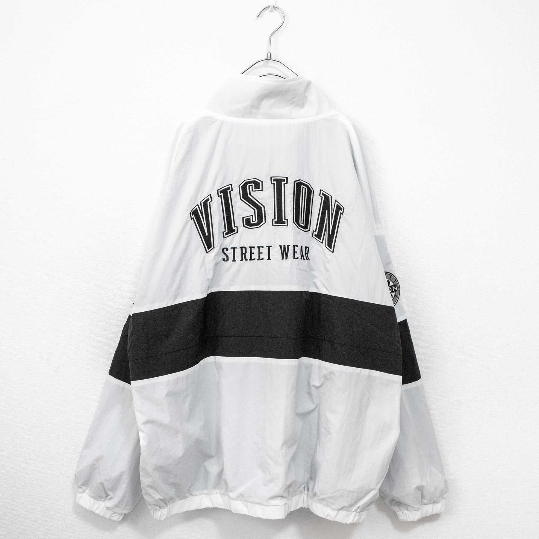 VISION STREET WEAR Vintage Nylon Patch Blouson Jacket - YOUAREMYPOISON